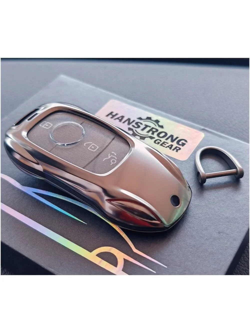 Stylish Key Fob Case Cover for Mercedes Keychain - Durable Protection